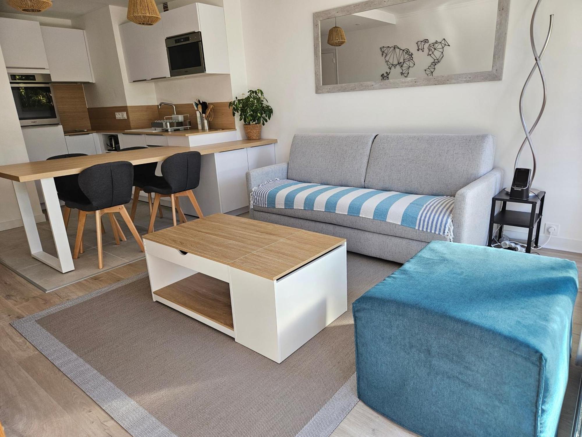 Le Capitole - Studio Plage Benoit Dans Residence Face Mer La Baule المظهر الخارجي الصورة